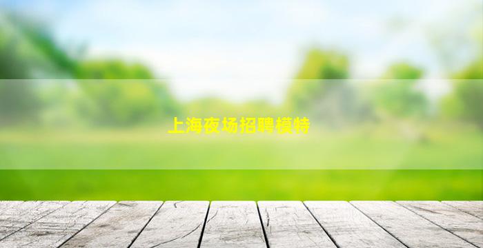 商洛夜总会招聘